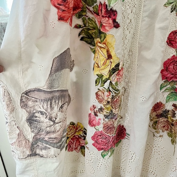 Magnolia Pearl Eyelet Appliqué Coronado Dress - Picture 7 of 11